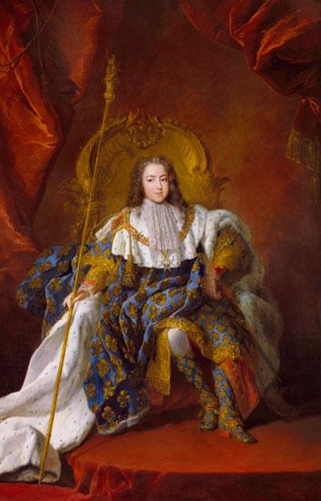 Alexis Simon Belle Portrait of Louis XV of France oil painting image